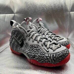 Size 10.5 Nike Air Foamposite Pro Wolf Gray Black Pink Mens Sneakers 616750-002